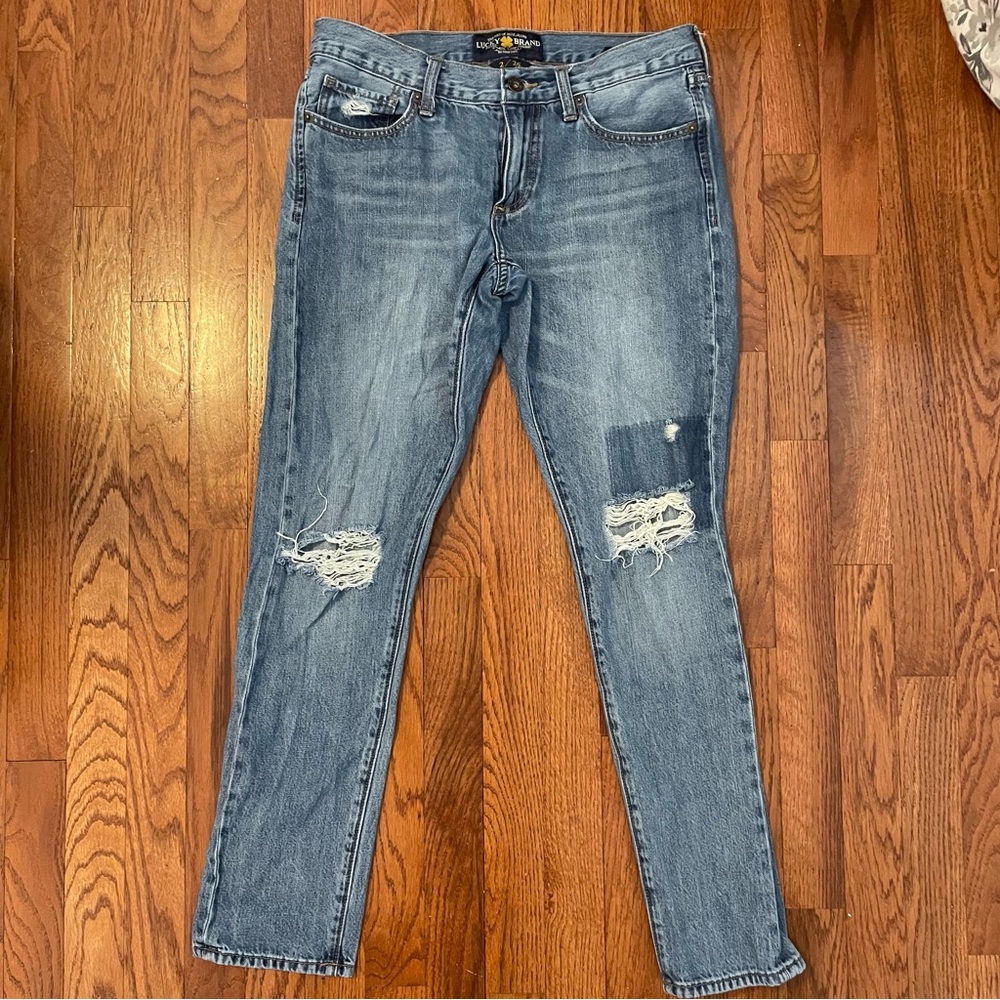 Lucky Brand Sienna Slim Boyfriend Jeans Low Rise Size 2 / 26